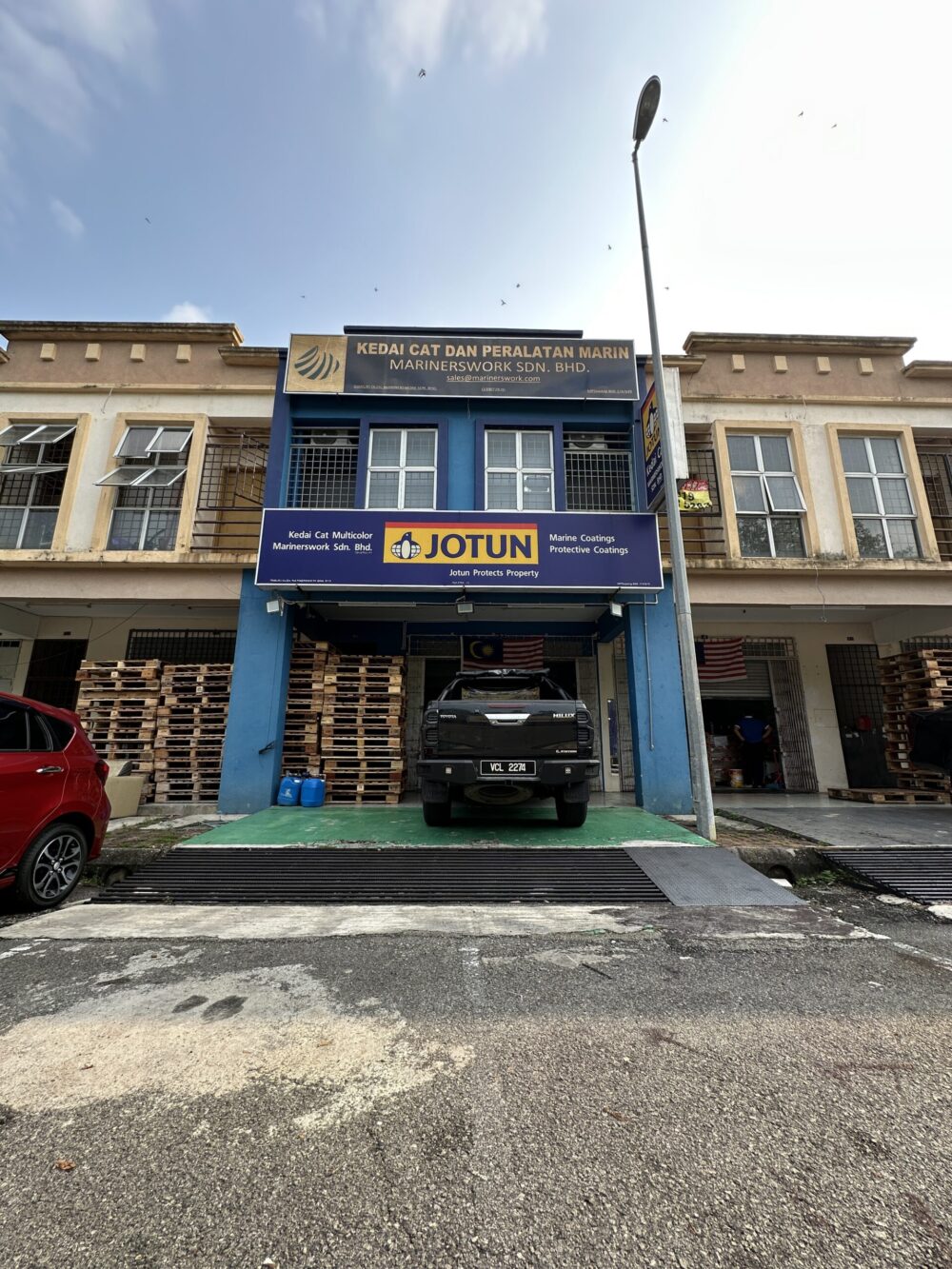 Marinerswork shop in Sepang, Selangor