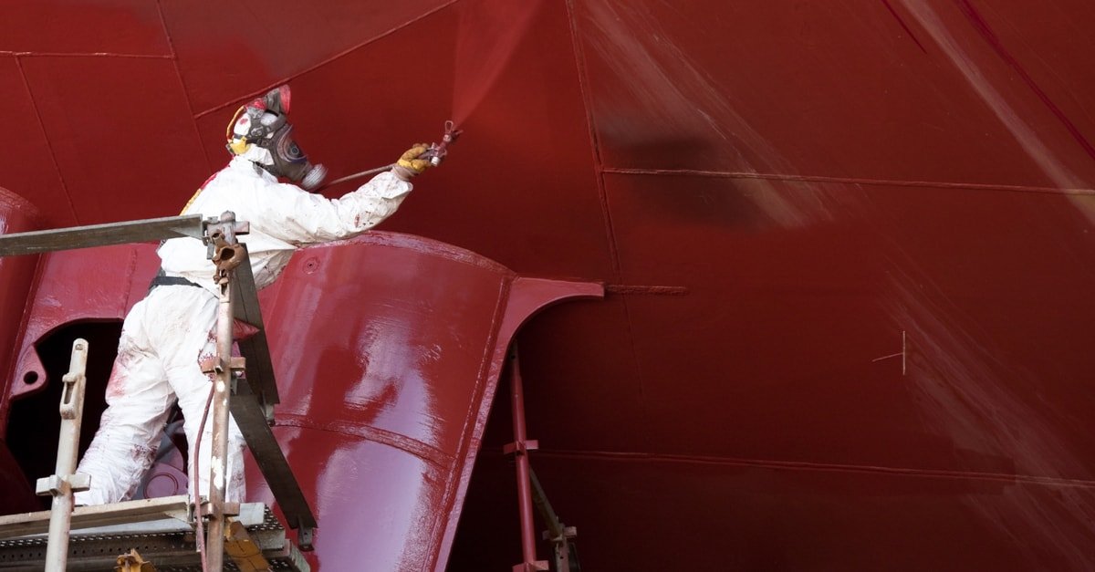 Vessel maintenance and touch-up work